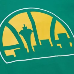 There And Back Fleece Crew Seattle Supersonics