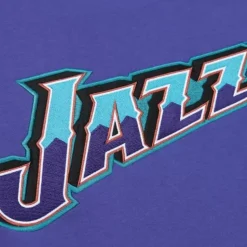 There And Back Fleece Crew Utah Jazz