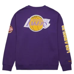 There And Back Fleece Crew Los Angeles Lakers