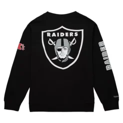 There And Back Fleece Crew Oakland Raiders