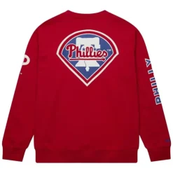 There And Back Fleece Crew Current Logo Philadelphia Phillies
