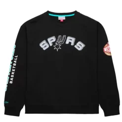 There And Back Fleece Crew San Antonio Spurs