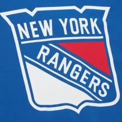 There And Back Fleece Crew Current Logo New York Rangers