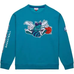 There And Back Fleece Crew Charlotte Hornets