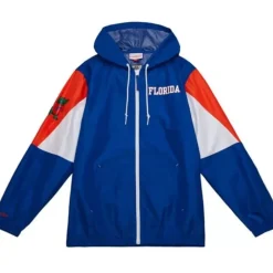 Throw It Back Full Zip Windbreaker University Of Florida