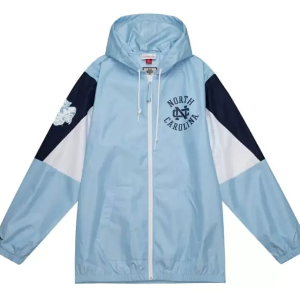 Throw It Back Full Zip Windbreaker University Of North Carolina