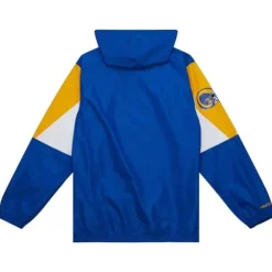 Throw It Back Full Zip Windbreaker Los Angeles Rams