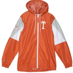 Throw It Back Full Zip Windbreaker University Of Texas At Austin