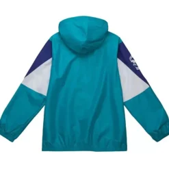 Throw It Back Full Zip Windbreaker Charlotte Hornets