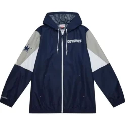 Throw It Back Full Zip Windbreaker Dallas Cowboys