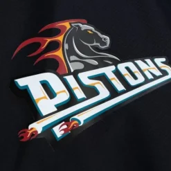 Throw It Back Full Zip Windbreaker Detroit Pistons
