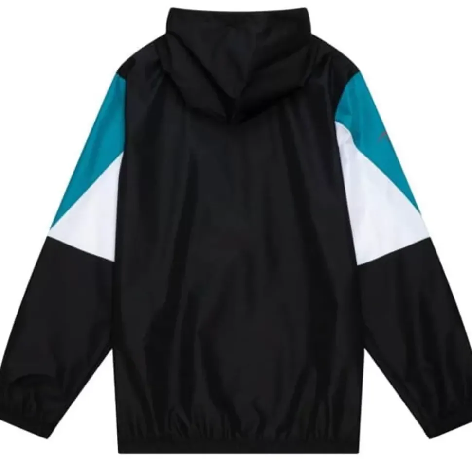 Throw It Back Full Zip Windbreaker Detroit Pistons