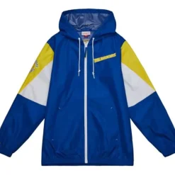 Throw It Back Full Zip Windbreaker Golden State Warriors