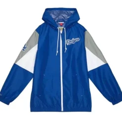 Throw It Back Full Zip Windbreaker Los Angeles Dodgers
