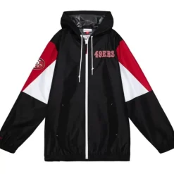 Throw It Back Full Zip Windbreaker San Francisco 49Ers