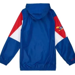 Throw It Back Full Zip Windbreaker University Of Kansas