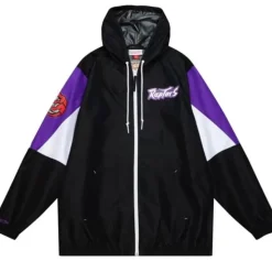 Throw It Back Full Zip Windbreaker Toronto Raptors