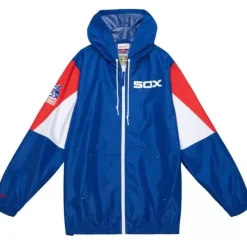 Throw It Back Full Zip Windbreaker Chicago White Sox