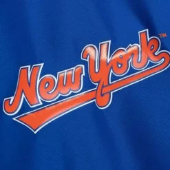 Throw It Back Full Zip Windbreaker New York Mets