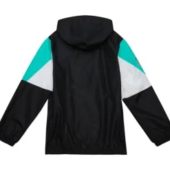 Throw It Back Full Zip Windbreaker San Antonio Spurs