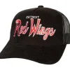 Times Up Trucker Vntg Detroit Red Wings
