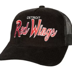Times Up Trucker Vntg Detroit Red Wings