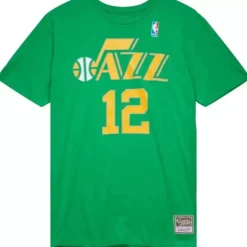 Traditional Name & Number Tee Utah Jazz 1993-94 John Stockton