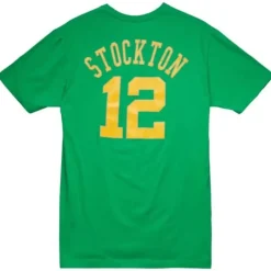 Traditional Name & Number Tee Utah Jazz 1993-94 John Stockton