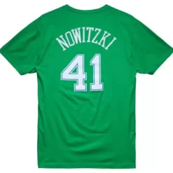 Traditional Name & Number Tee Dallas Mavericks 2007-08 Dirk Nowitzki