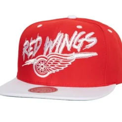 Transcript Snapback Vntg Detroit Red Wings