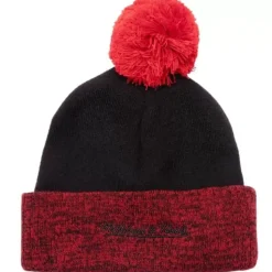Two Tone Pom Beanie Hwc Chicago Bulls