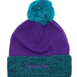 Two Tone Pom Beanie Hwc Charlotte Hornets