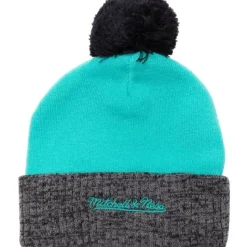 Two Tone Pom Beanie Hwc San Antonio Spurs