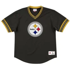 Unbeaten Mesh V-Neck Pittsburgh Steelers