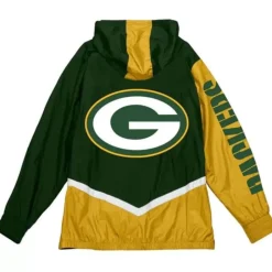 Undeniable Full Zip Windbreaker Green Bay Packers