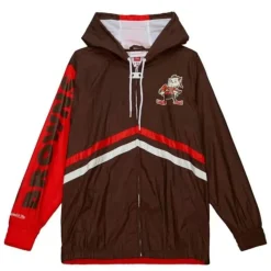 Undeniable Full Zip Windbreaker Cleveland Browns