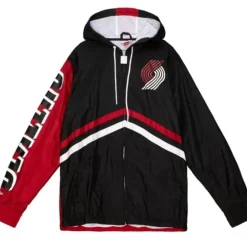 Undeniable Full Zip Windbreaker Portland Trail Blazers
