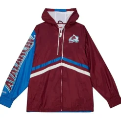 Undeniable Full Zip Windbreaker Colorado Avalanche