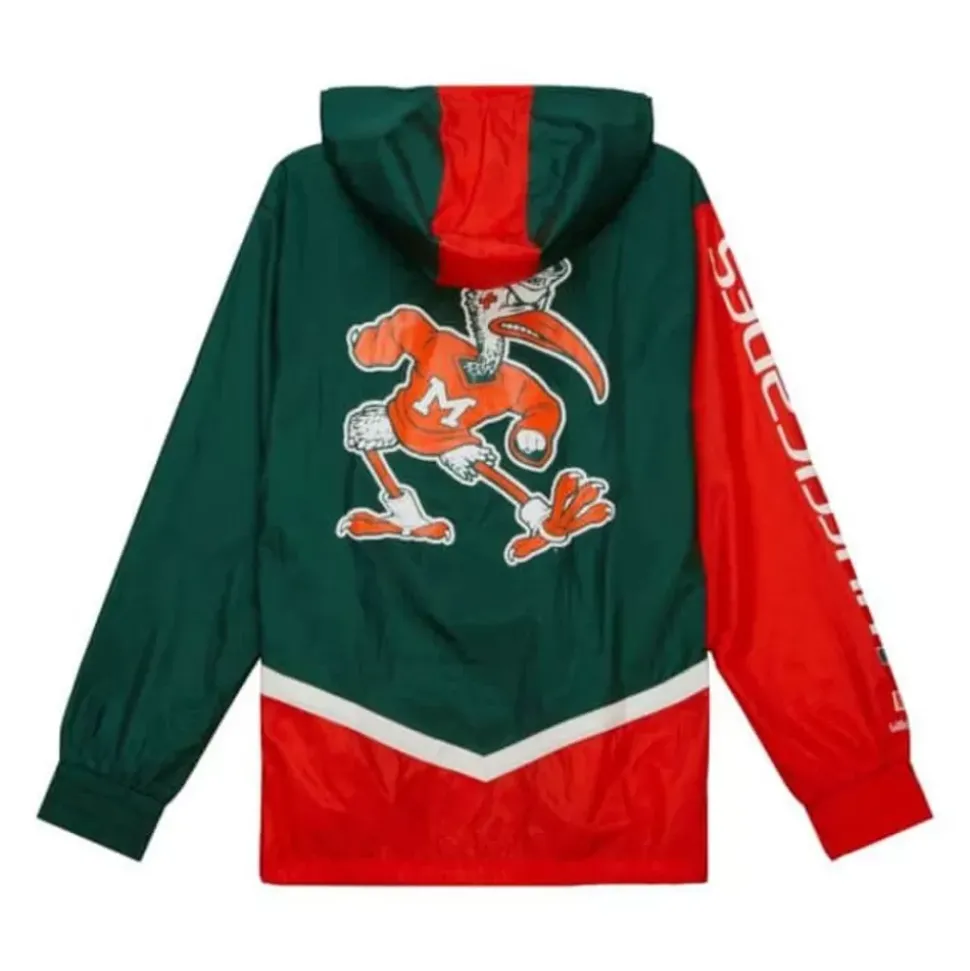 Undeniable Full Zip Windbreaker University Of Miami