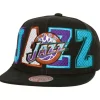 Varsity Bust Snapback Hwc Utah Jazz