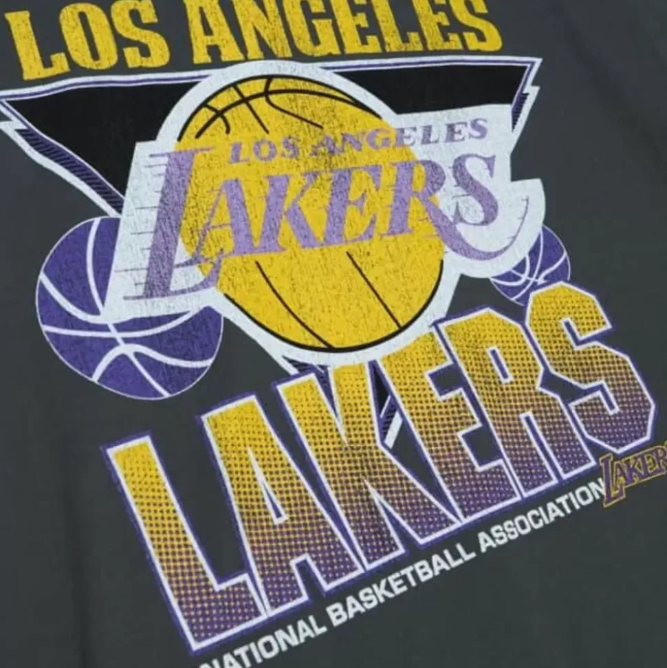 Vintage Cracked Tee Los Angeles Lakers