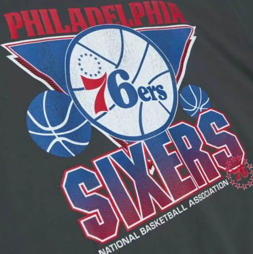 Vintage Cracked Tee Philadelphia 76Ers