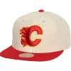 Vintage Cream Snapback Calgary Flames
