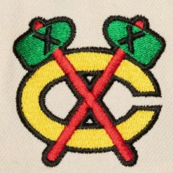 Vintage Cream Snapback Chicago Blackhawks