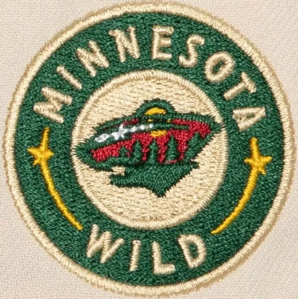 Vintage Cream Snapback Minnesota Wild