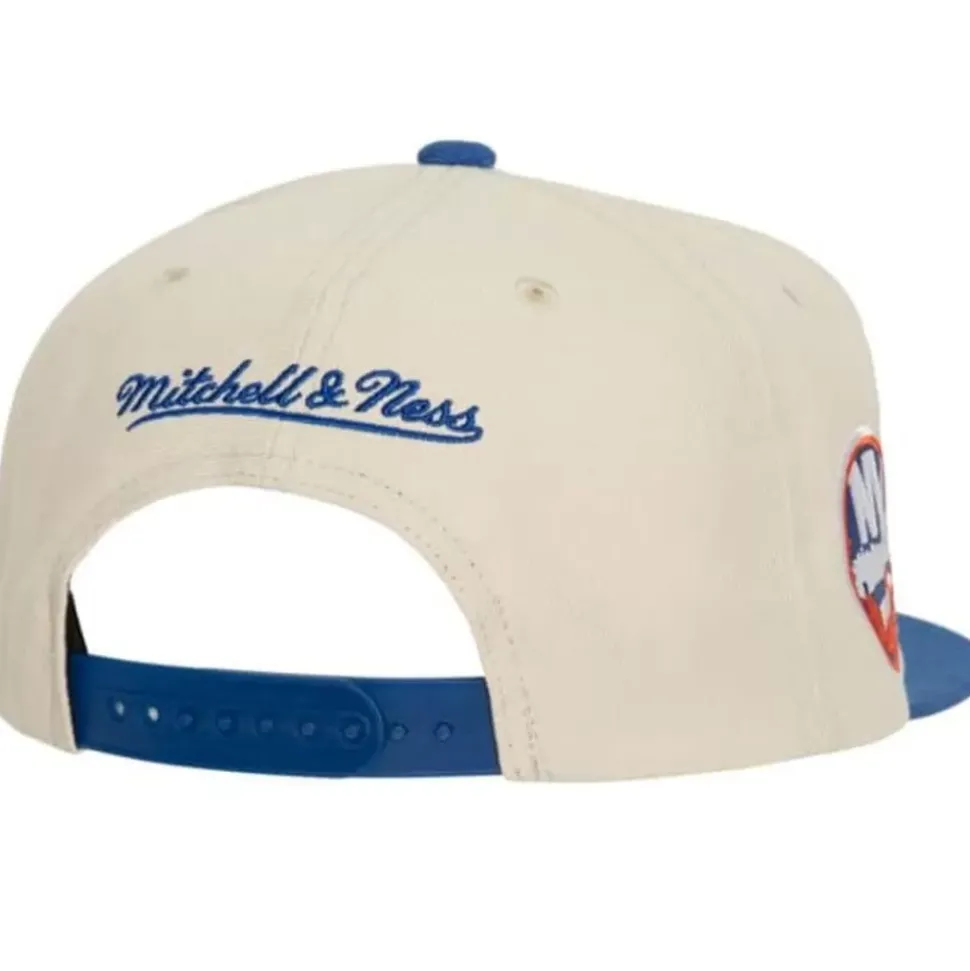 Vintage Cream Snapback New York Islanders