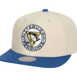 Vintage Cream Snapback Pittsburgh Penguins