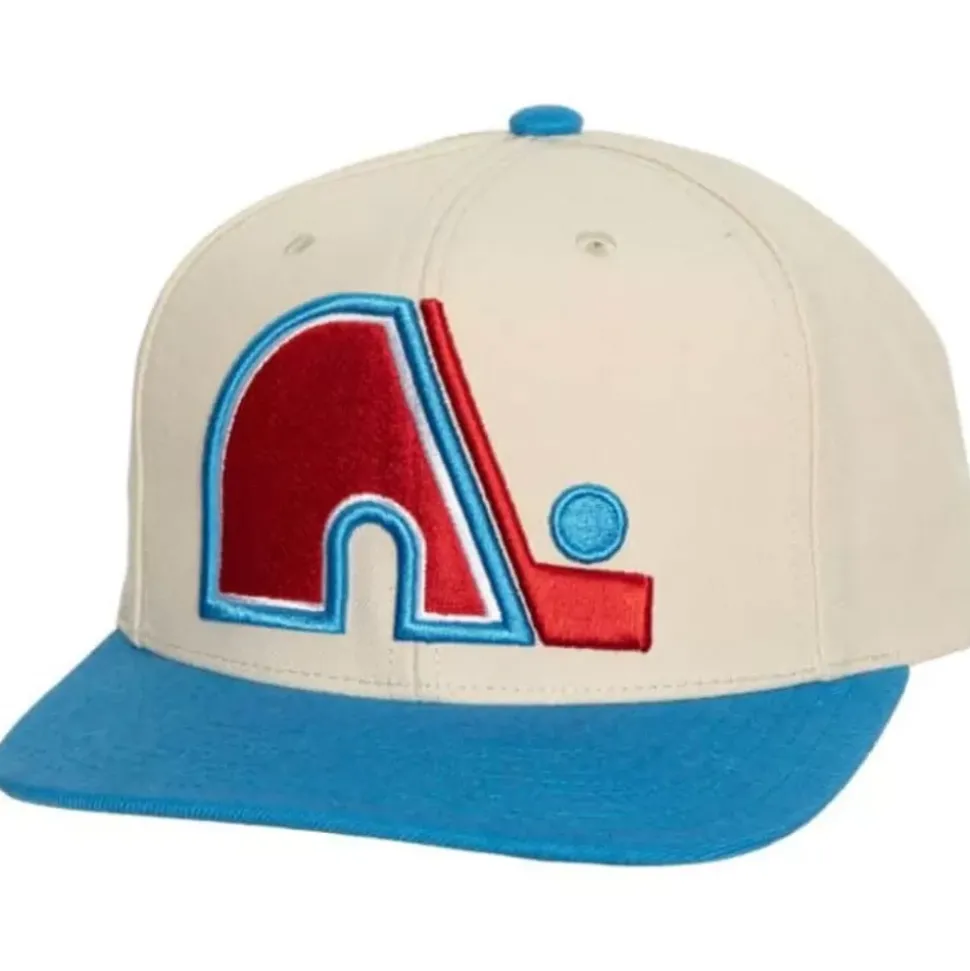 Vintage Cream Snapback Quebec Nordiques