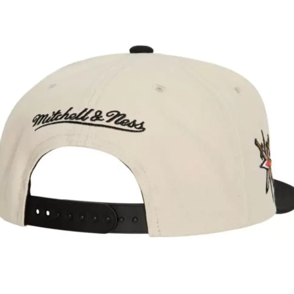 Vintage Cream Snapback Vegas Golden Knights