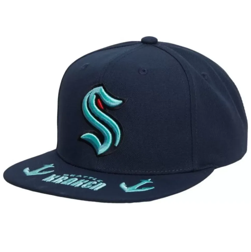 Vintage Hat Trick Snapback Seattle Kraken
